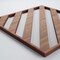 Ekena Millwork Extra Small Rothwell Decorative Fretwork Wood Wall Panels, Walnut, 7 3/8"W x 7 3/8"H x 3/8"T WALW08X08X0375RTWWA - alternate 4